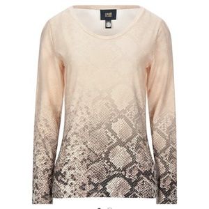 Cavalli Class Long Sleeve Shirt Jersey Snake